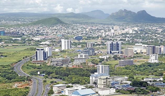 Mauritius, Ebene